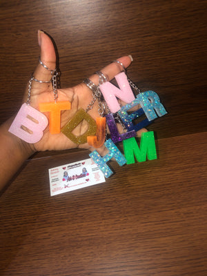 Letter Keychains