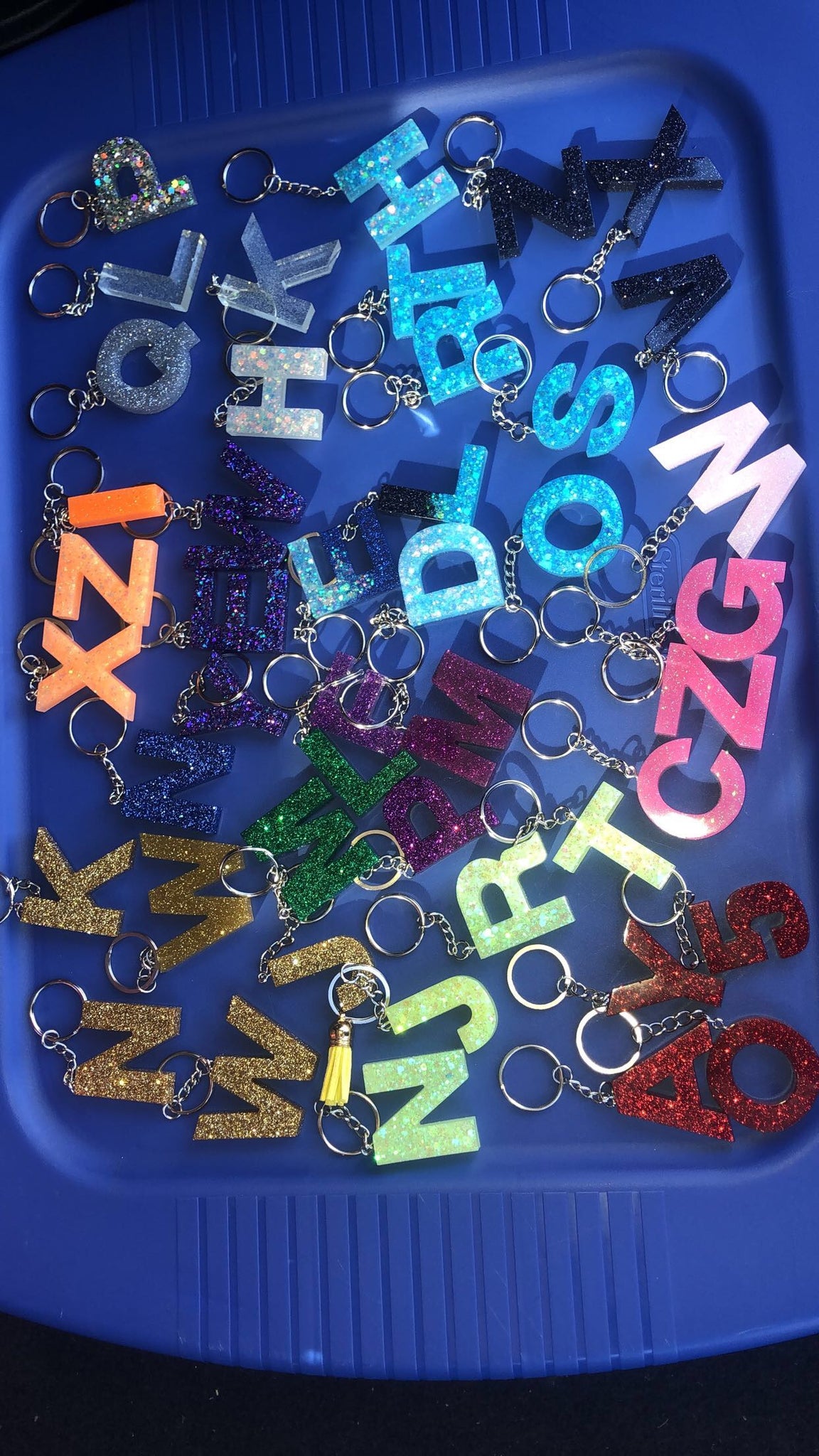 Letter Keychains