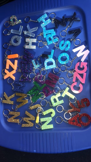 Letter Keychains