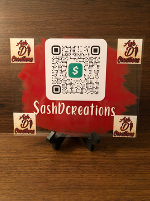 Scan & Pay Sign