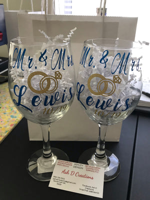 Wine glasses