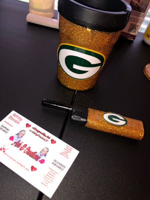 Cup Ashtray & Lighter